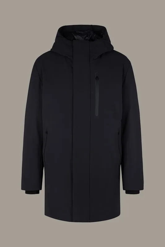 Stellson - Hooded Flex Cross Parka, Navy