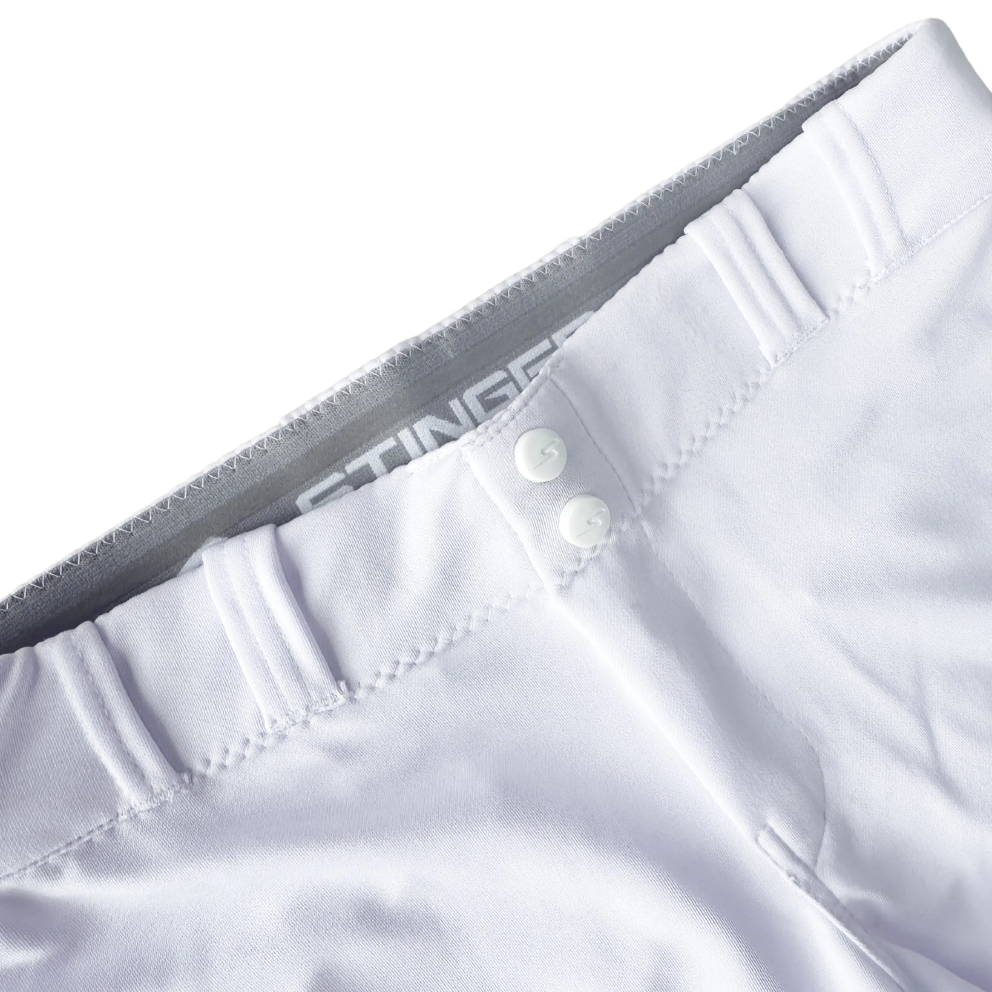 Stinger Premium Fastpitch Softball Pants - White