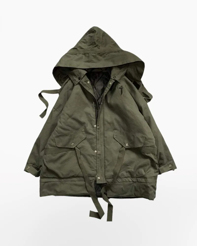 Techwear Tactical Parka Jacket