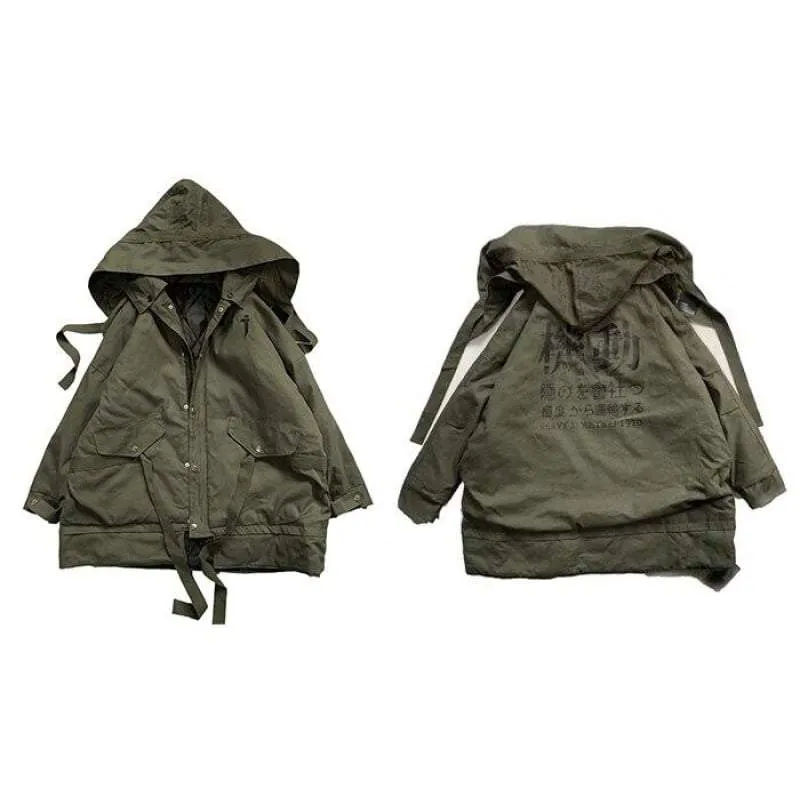 Techwear Tactical Parka Jacket