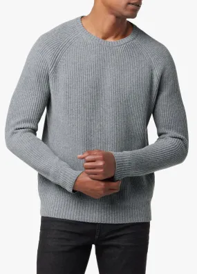 TEXTURED CREWNECK SWEATER