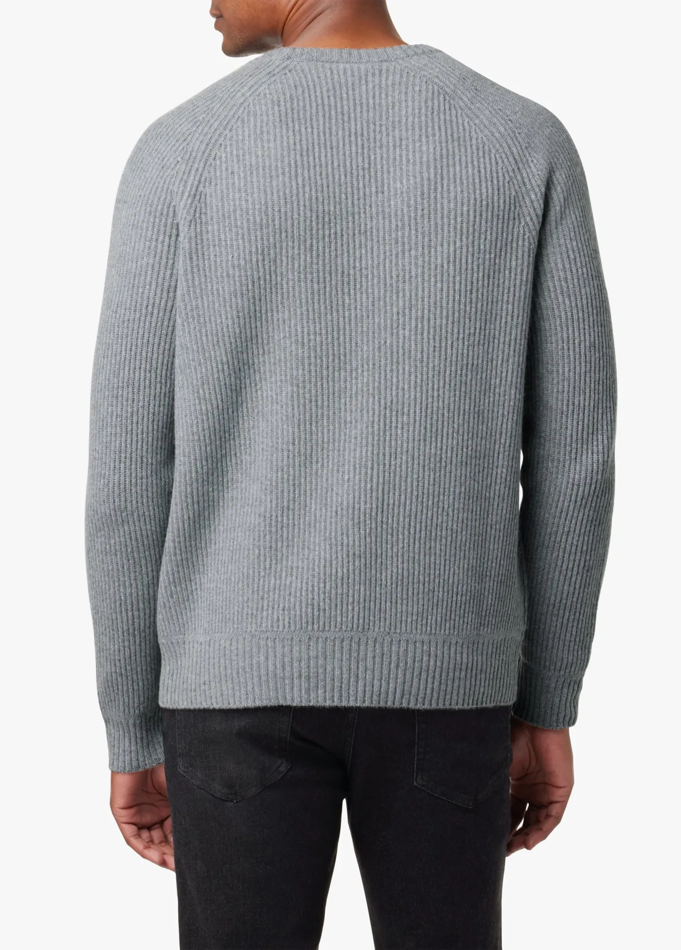 TEXTURED CREWNECK SWEATER