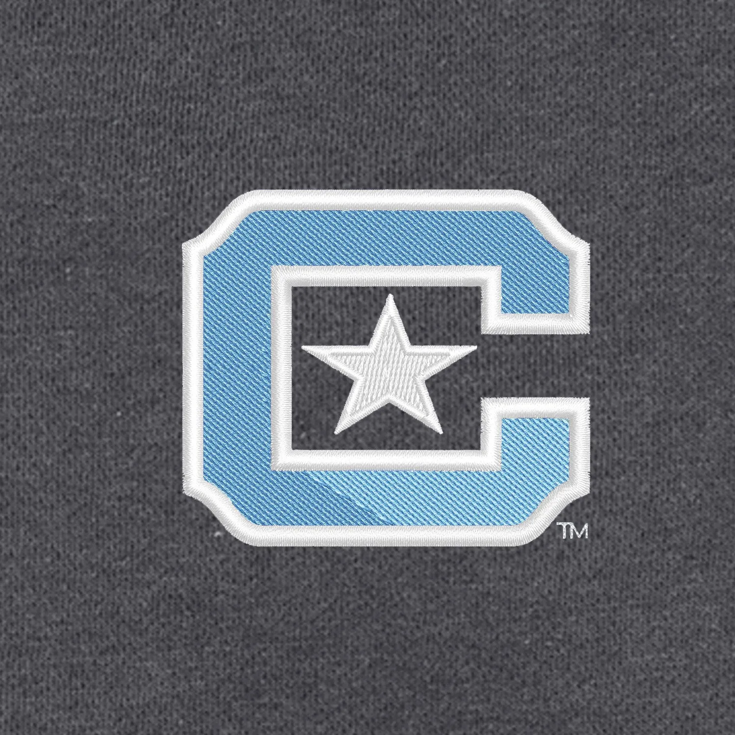 The Citadel, Block C logo Fleece Letterman Jacket