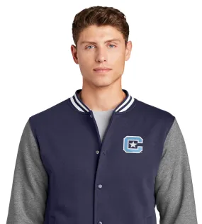 The Citadel, Block C logo Fleece Letterman Jacket