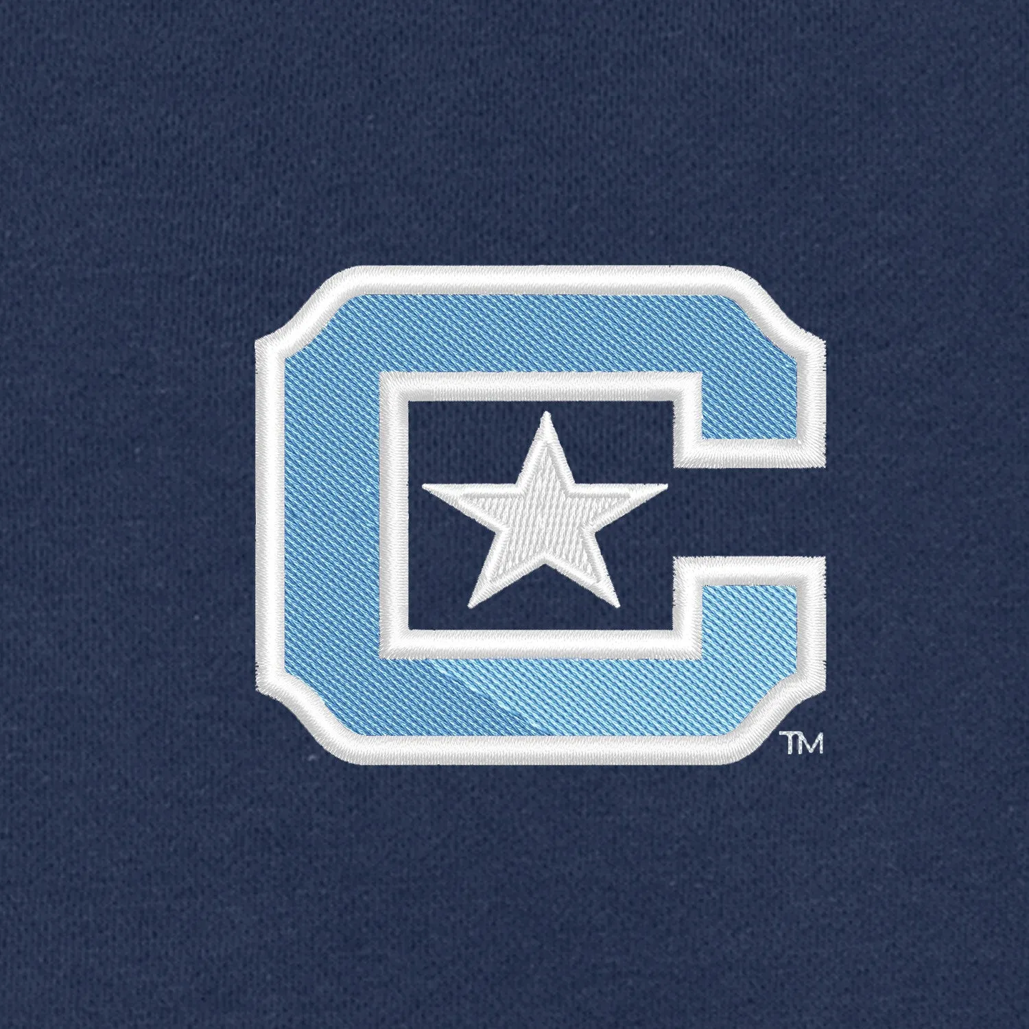 The Citadel, Block C logo Fleece Letterman Jacket