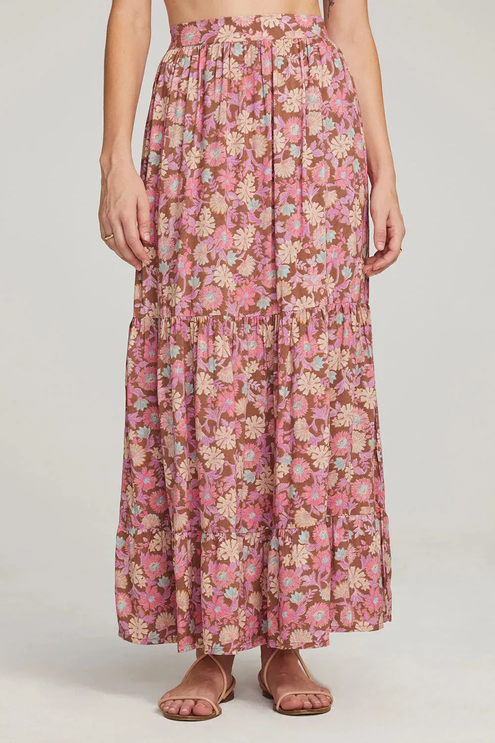 The Rex Maxi Skirt by Saltwater Luxe