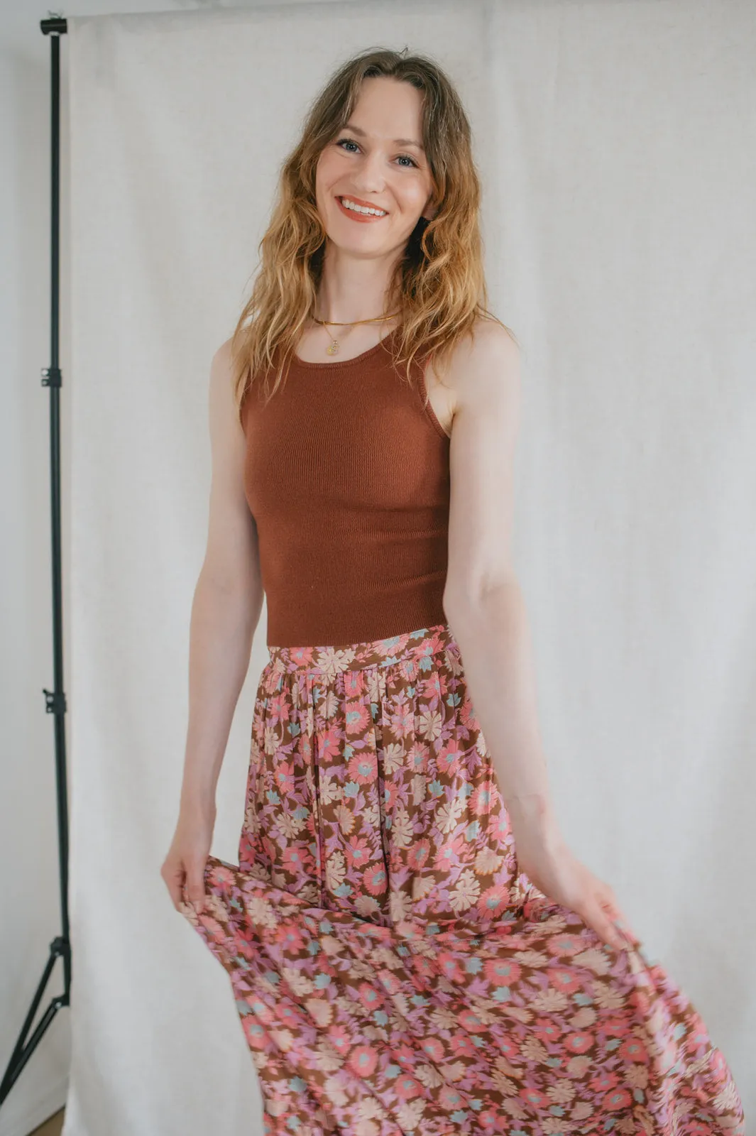 The Rex Maxi Skirt by Saltwater Luxe