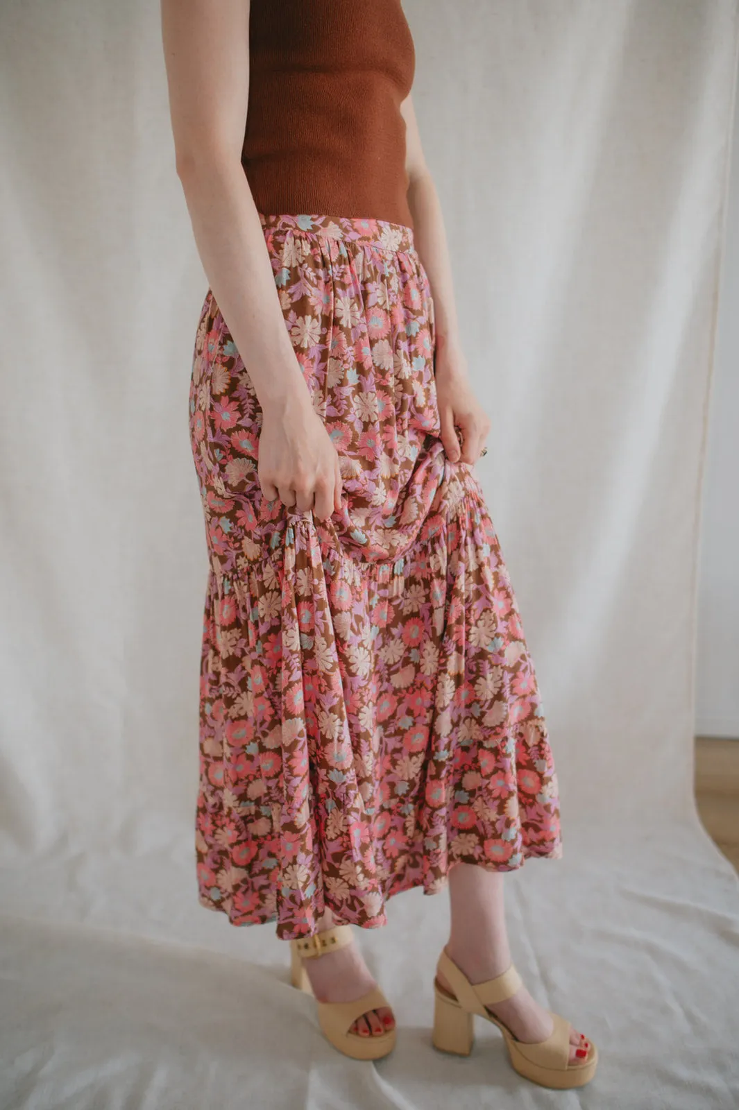 The Rex Maxi Skirt by Saltwater Luxe