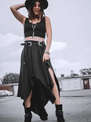 The Rhiannon Boho Maxi Skirt