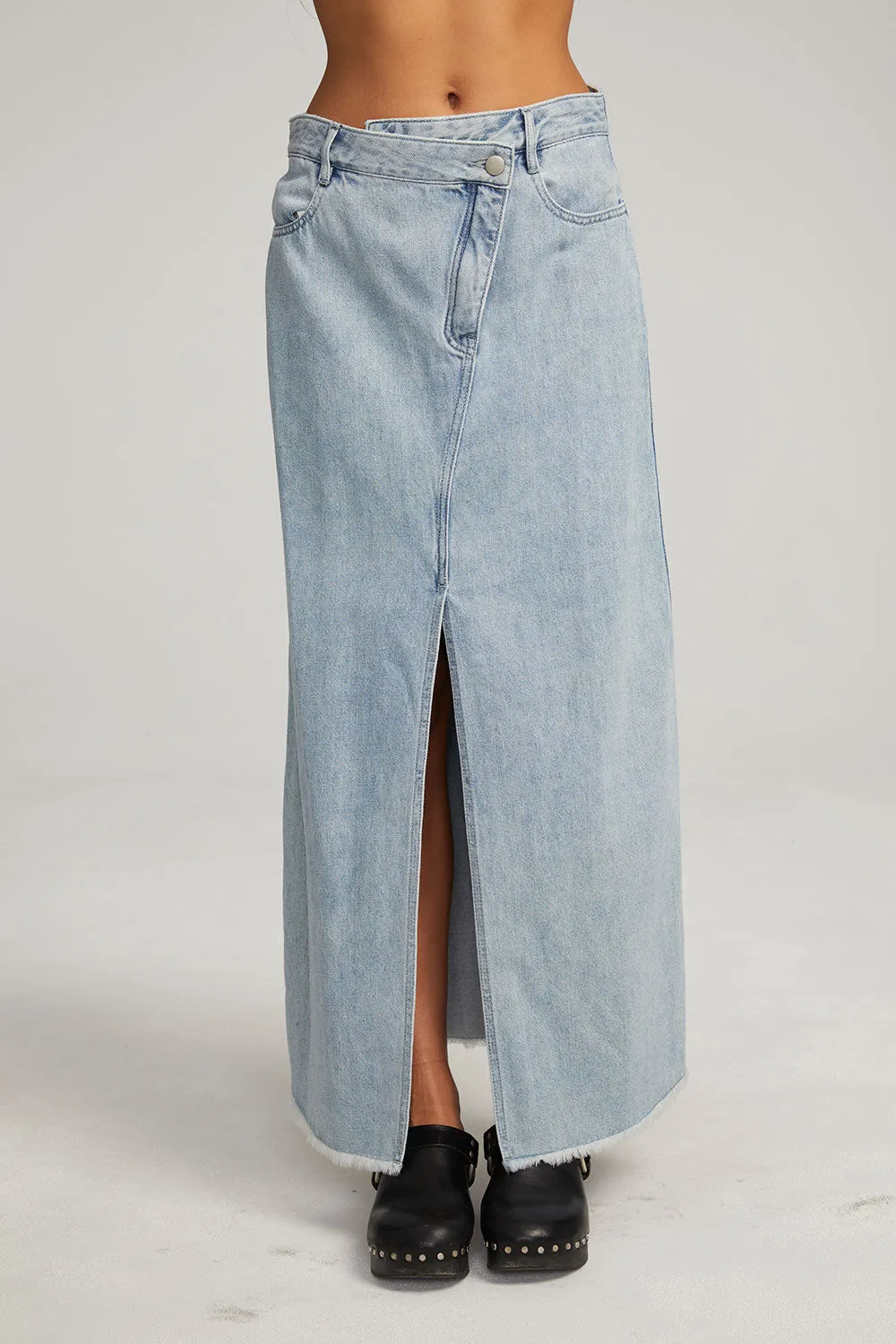 Trinidad Classic Blue Maxi Skirt