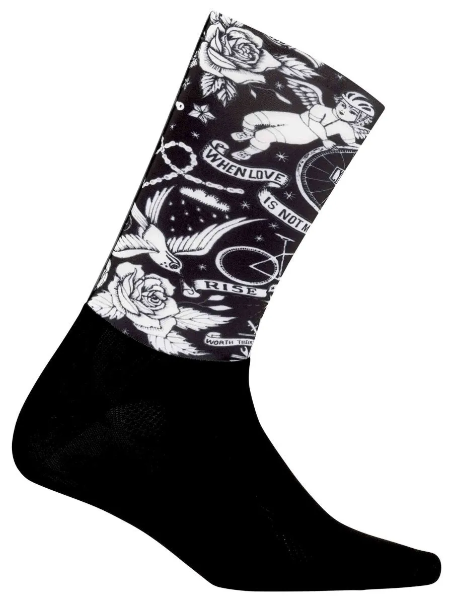 Velo Tattoo Aero Cycling Socks