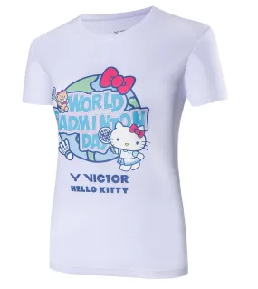 Victor Hello Kitty T-Shirt T-KT301A (White)