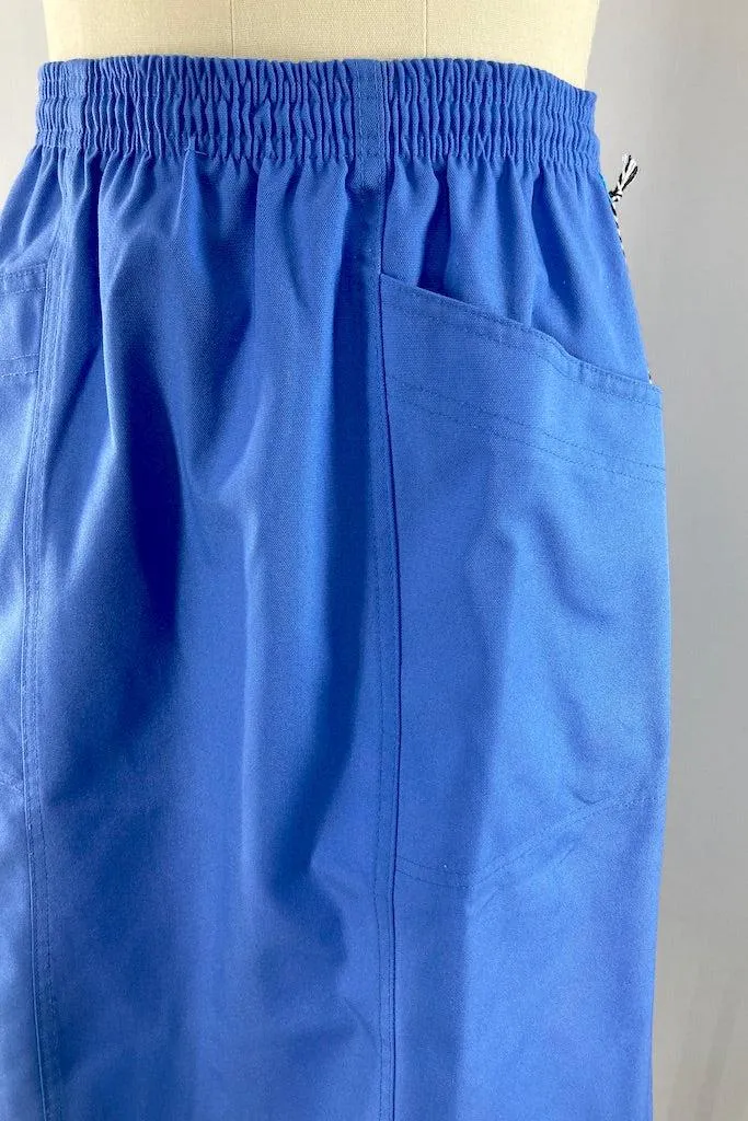 Vintage 1980s Blue Koret Skirt