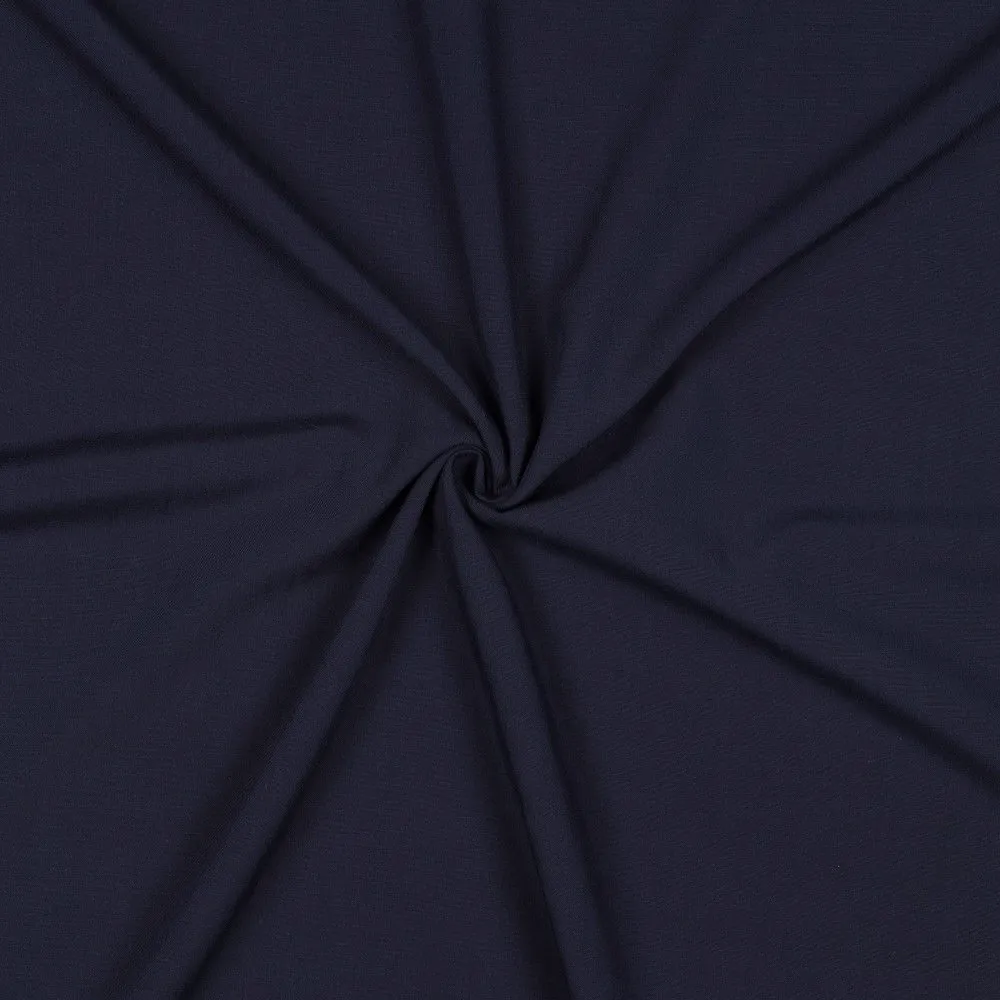 Viscose Lawn - Navy Blue