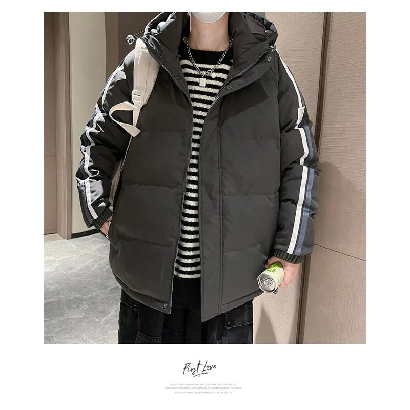 Warmth Thickened Hooded Puffer Jacket