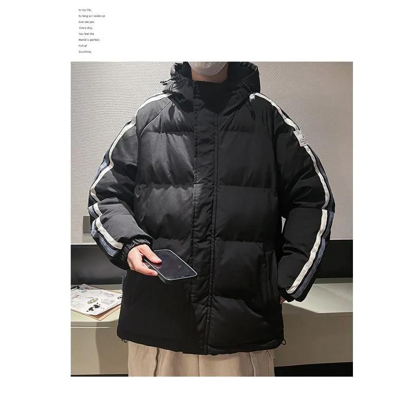 Warmth Thickened Hooded Puffer Jacket