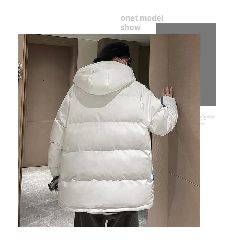 Warmth Thickened Hooded Puffer Jacket