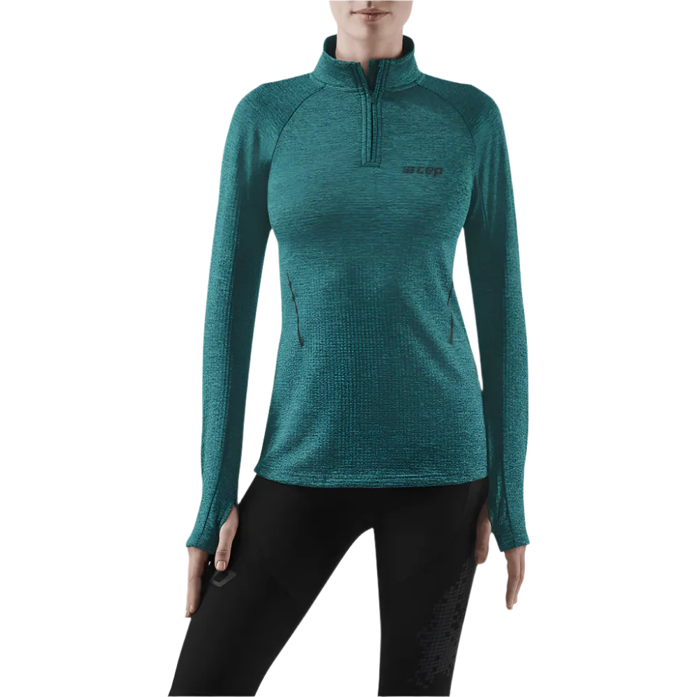 Winter Run Quarter Zip Pullover, Women