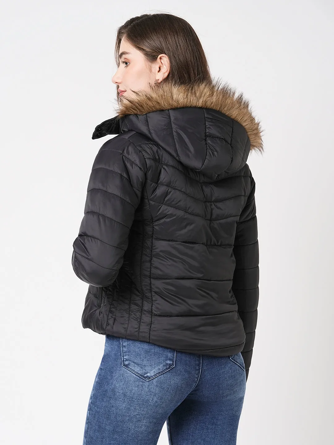 Women Hooded Puffer Jacket