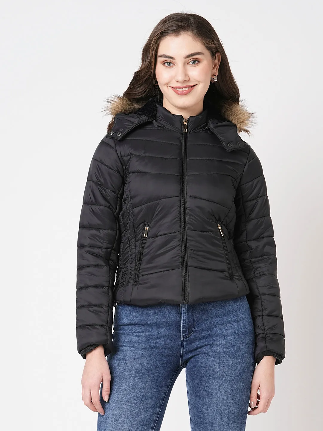 Women Hooded Puffer Jacket