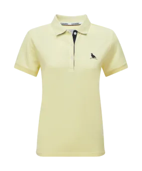 Women's St Ives Polo Shirt - Pale Lemon