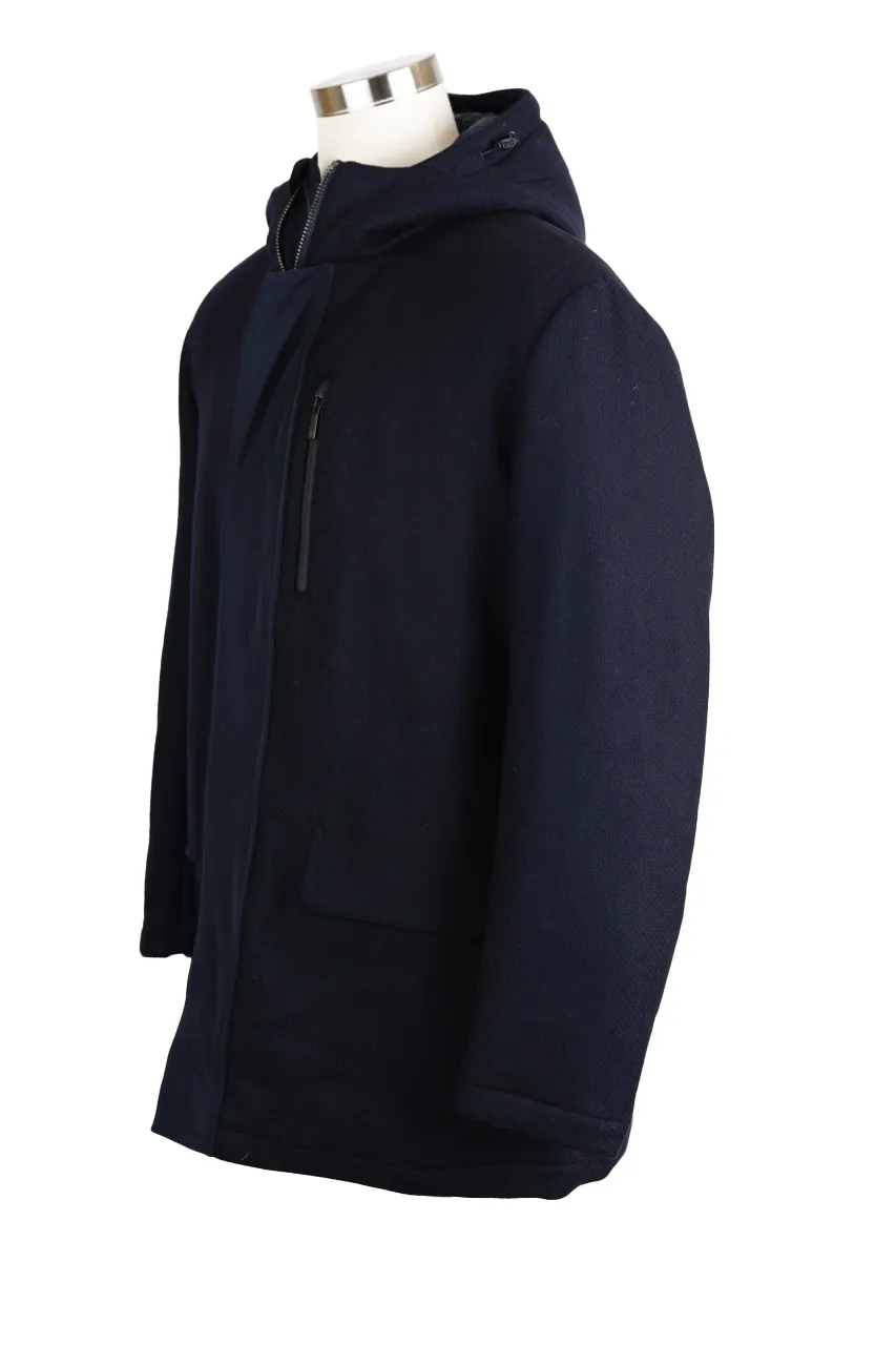 Wool/Cashmere Down Parka