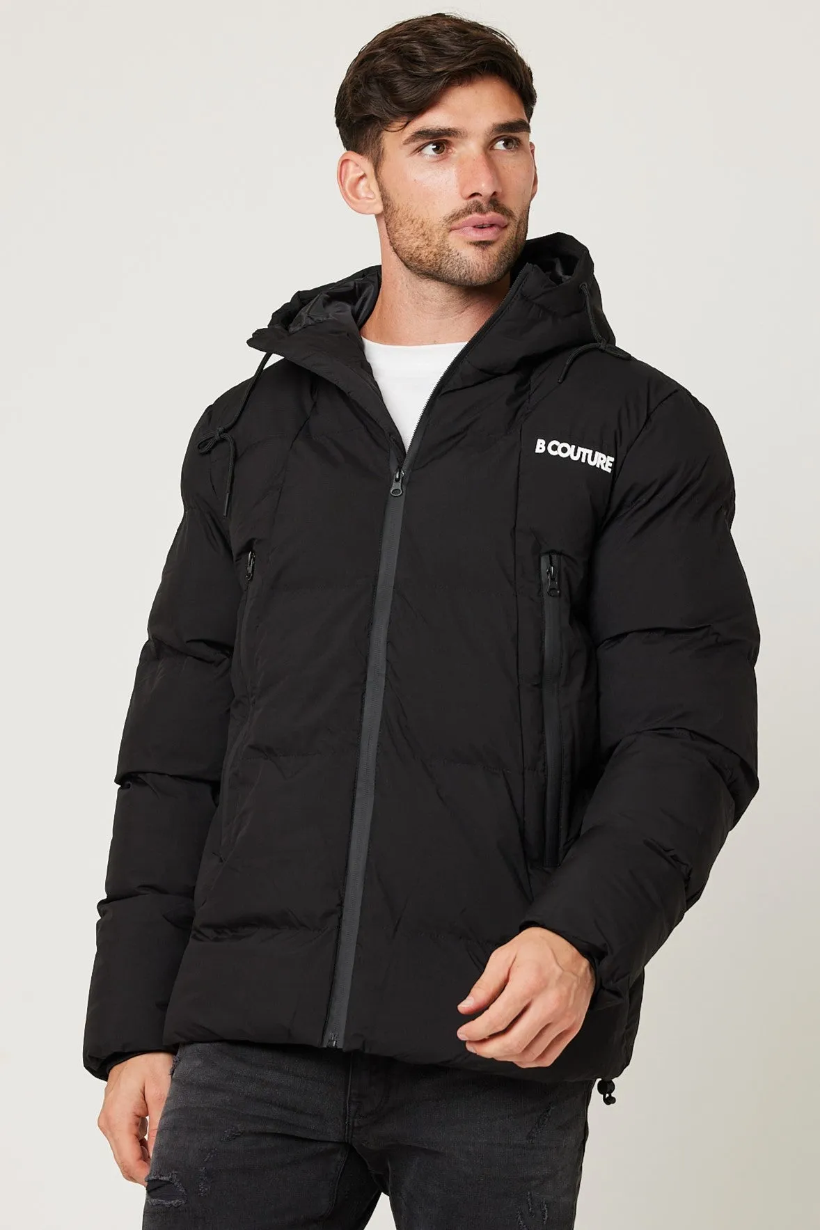 Wynford Puffer Jacket - Black