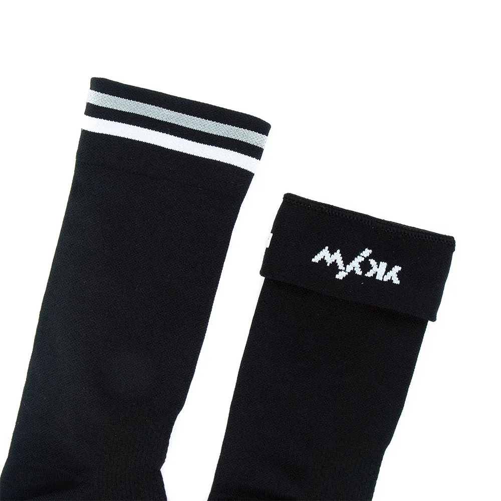 YKYW 2024 Cycling Running Professional Sport Mid-height Socks Wicking Antibacterial Durable Breathable Bicycle Socks Reflective 10 Colors